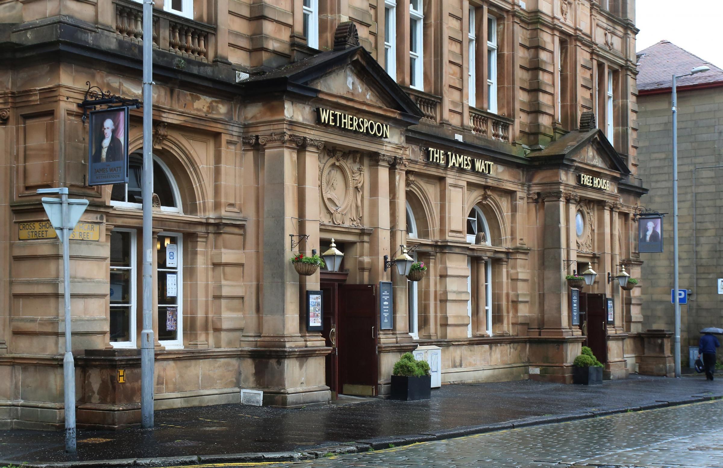 Men Charged With Trying To Break Into The James Watt Bar In Greenock |  Greenock Telegraph