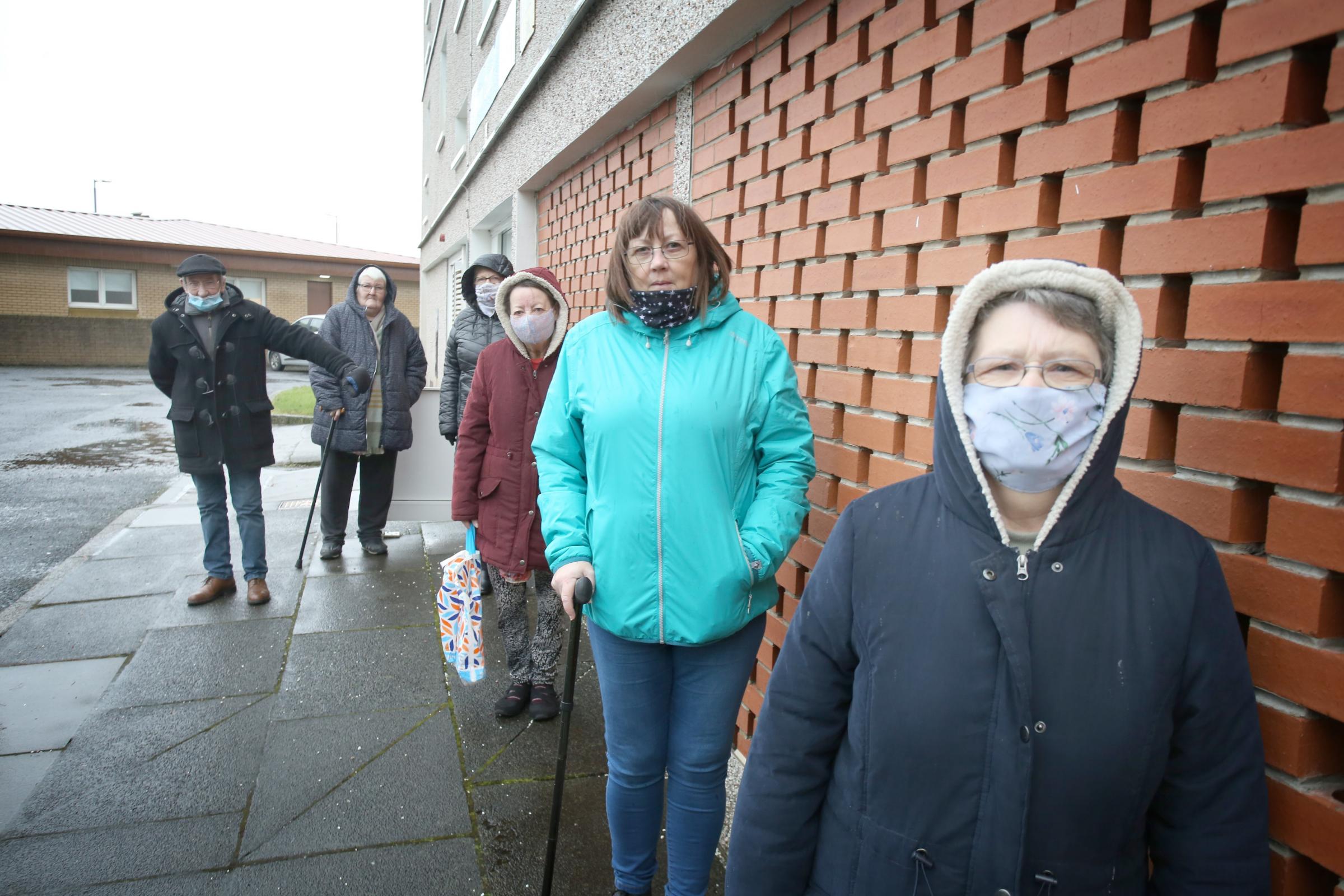 Residents of Rowan Court, Port Glasgow speak out about heating problems..