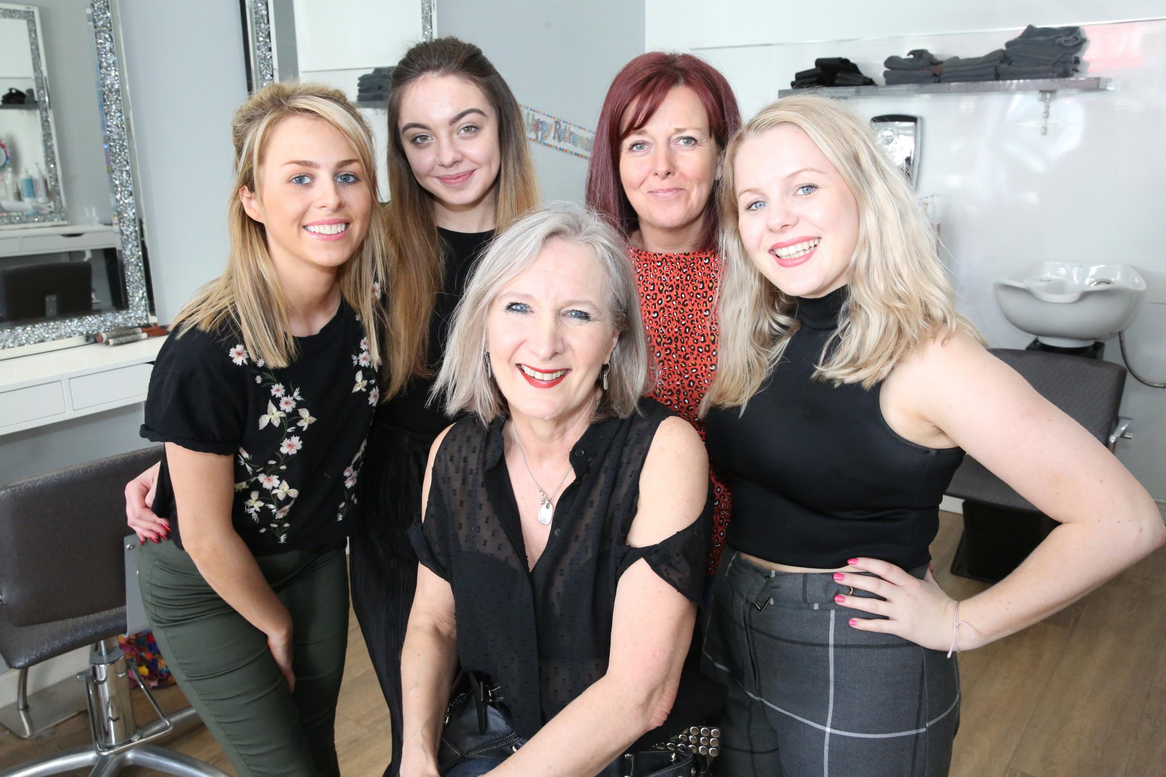 Hairdresser Who Has Proved A Cut Above For 45 Years Says Fond